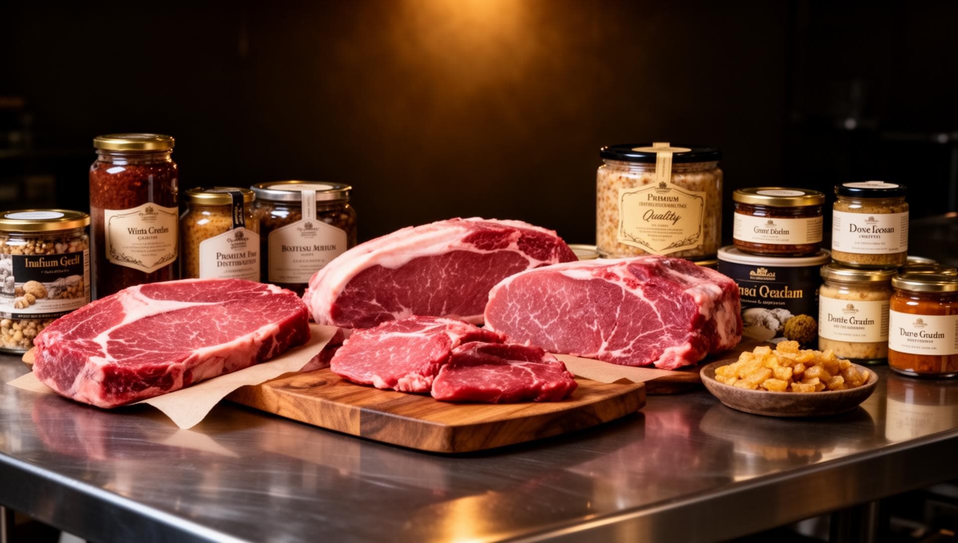 Produits alimentaires premium